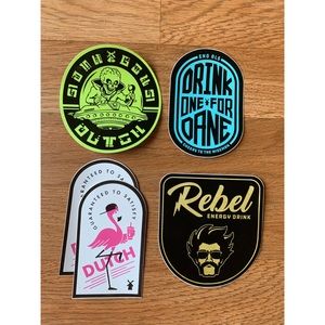 Lot of 5 Dutch Bros Stickers